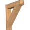 Ekena Millwork Traditional Smooth Arts and Crafts Outlooker, Western Red Cedar, 7 1/2"W x 32"D x 32"H OUT08X32X32TRA03SWR - alternate 1